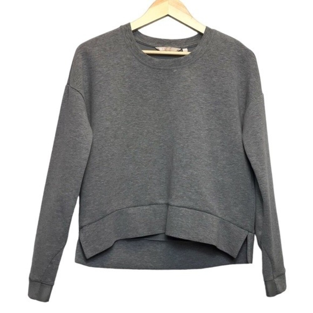 Athleta Modern Grey Crewneck‎ size small